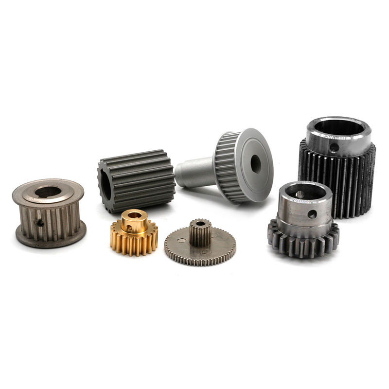 OEM Precision CNC Bewerking Draaiende onderdelen Gear Roestvrij staal Aluminium Messing Bevel Pinion bewerking