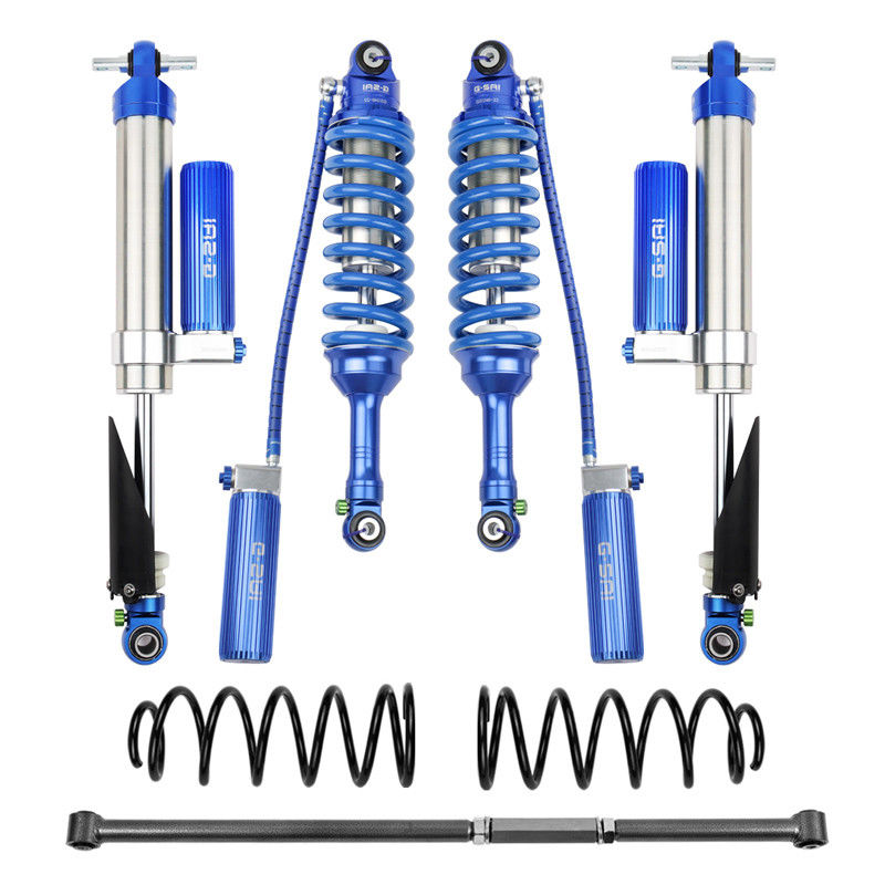 Blauwe 4x4 ophanging sets verstelbare stikstof schokdemper voor tank 500 Suv