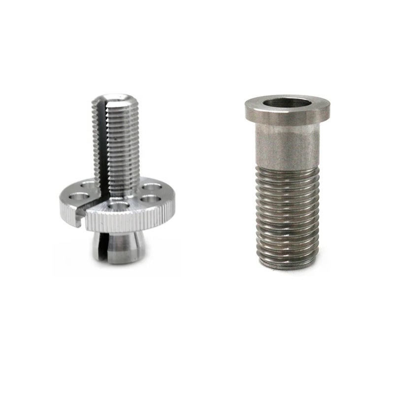 Hoogwaardige OEM CNC gefreesd metalen plastic onderdelen roestvrij staal accessoires Prototype Service Boorproces Ma
