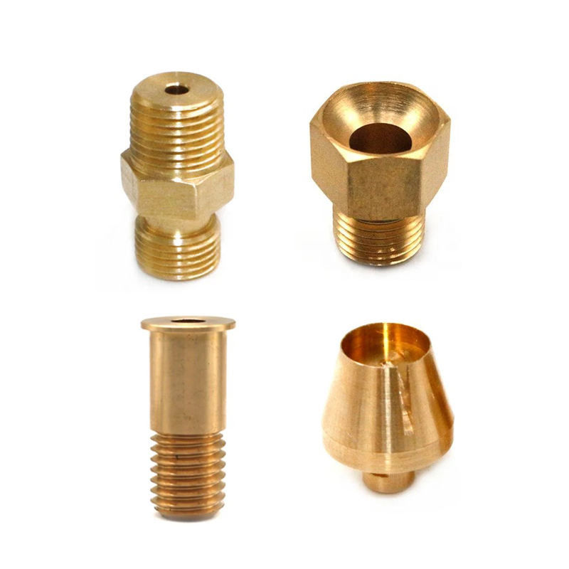 Hoogwaardige OEM CNC gefreesd metalen plastic onderdelen roestvrij staal accessoires Prototype Service Boorproces Ma